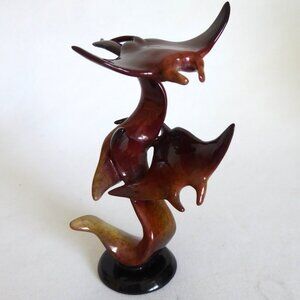 2006 IMAGO MILL CREEK STUDIO STING RAY MANTA RAY HAWAII SCULPTURE DAVID MORALES